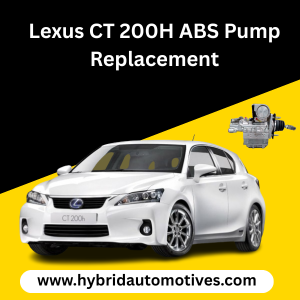 LEXUS CT 200H ABS Pump Replacement