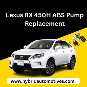 Lexus RX 450H ABS Pump Replacement
