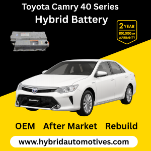 Toyota Camry 40 Series hybrid battery replacement 2007 to 2011