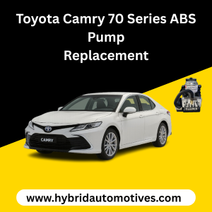 Toyota Camry 70 Series ABS Pump Replacement