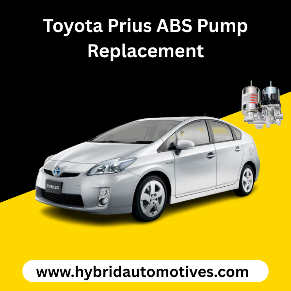 Toyota Prius ABS Pump Replacement