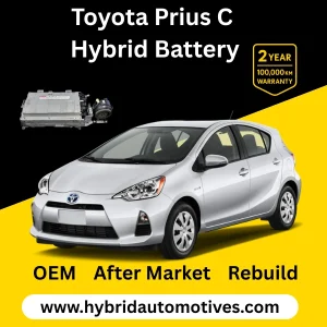 Toyota Prius C hybrid battery replacement 2012 to 2020