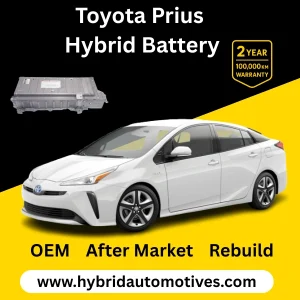 Toyota Prius hybrid battery replacement 2009 to 2016