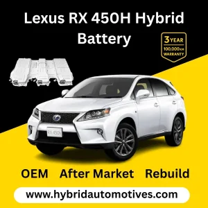 Lexus RX450h hybrid battery replacement 2009 to 2022