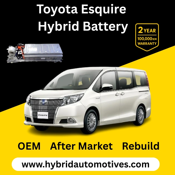 Toyota Esquire hybrid battery replacement 2014 to 2017
