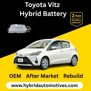 Toyota Vitz hybrid battery replacement 2017 onwards