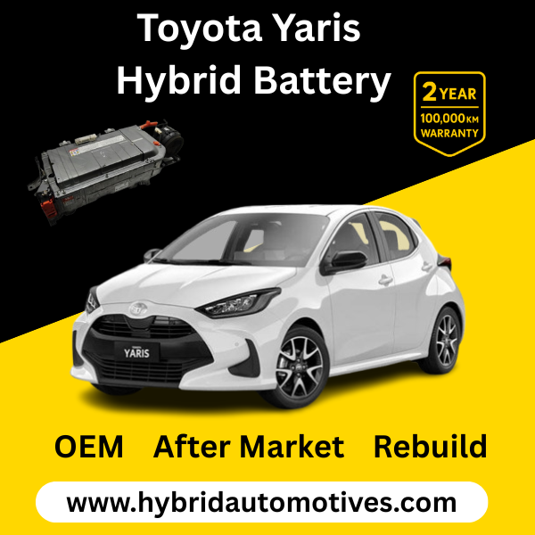 Toyota Yaris hybrid battery replacement 2012 onwards