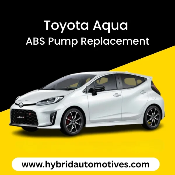 Toyota Aqua ABS Pump Replacement