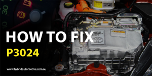 Demystifying P3024 Code: Hybrid Battery Fault