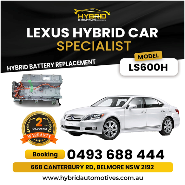 Lexus LS600h Hybrid Battery Replacement